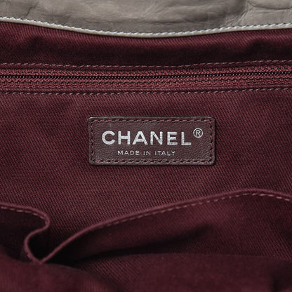 Chanel Iridescent Calfskin Quilted Small In The Mix Tote Grey 6 of 13