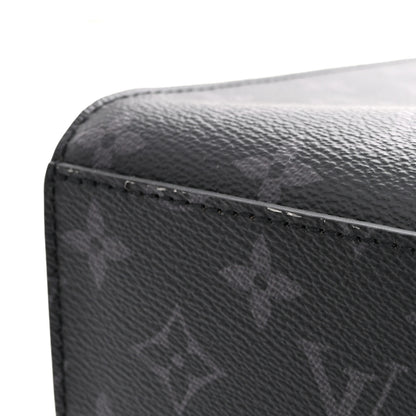 Louis Vuitton Monogram Eclipse Sac Plat Horizontal Zipper 10 of 12