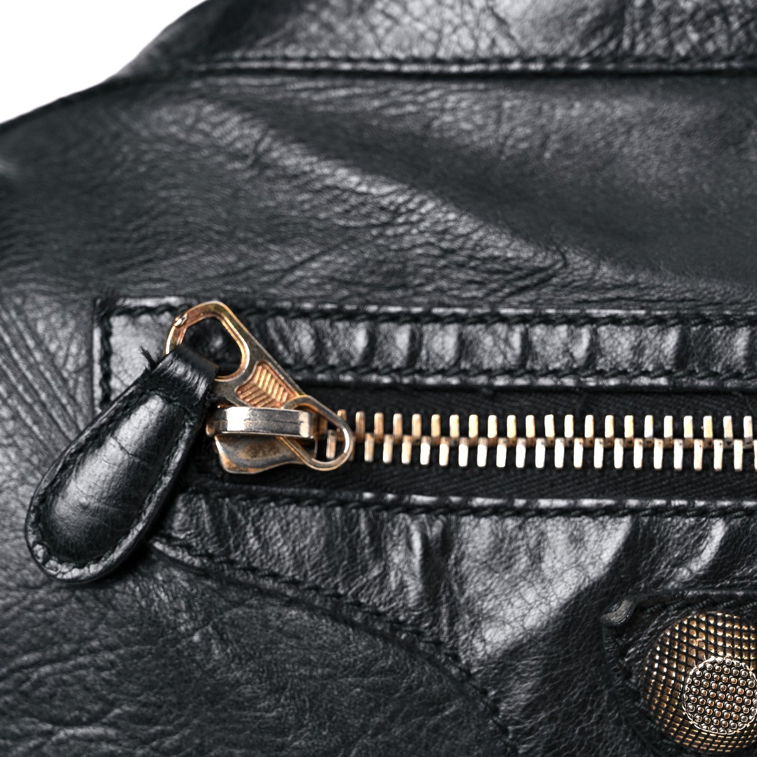 Balenciaga Chevre Giant 21 Gold Hardware Day Hobo Black 22 of 32