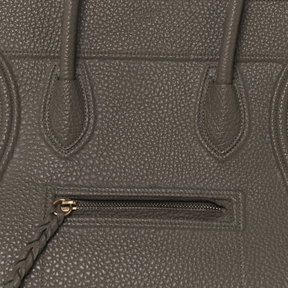 Celine Bullhide Medium Phantom Luggage Taupe 7 of 9