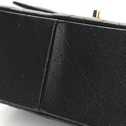 Chanel Caviar Quilted Jumbo Double Flap Black 12 of 14