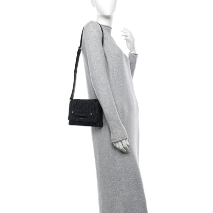 Christian Dior HOMME Oblique Canvas Flap Messenger Black 2 of 9