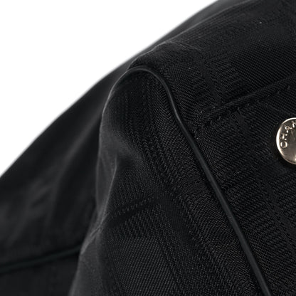 Chanel Nylon Large Travel Tote Black 9 of 13