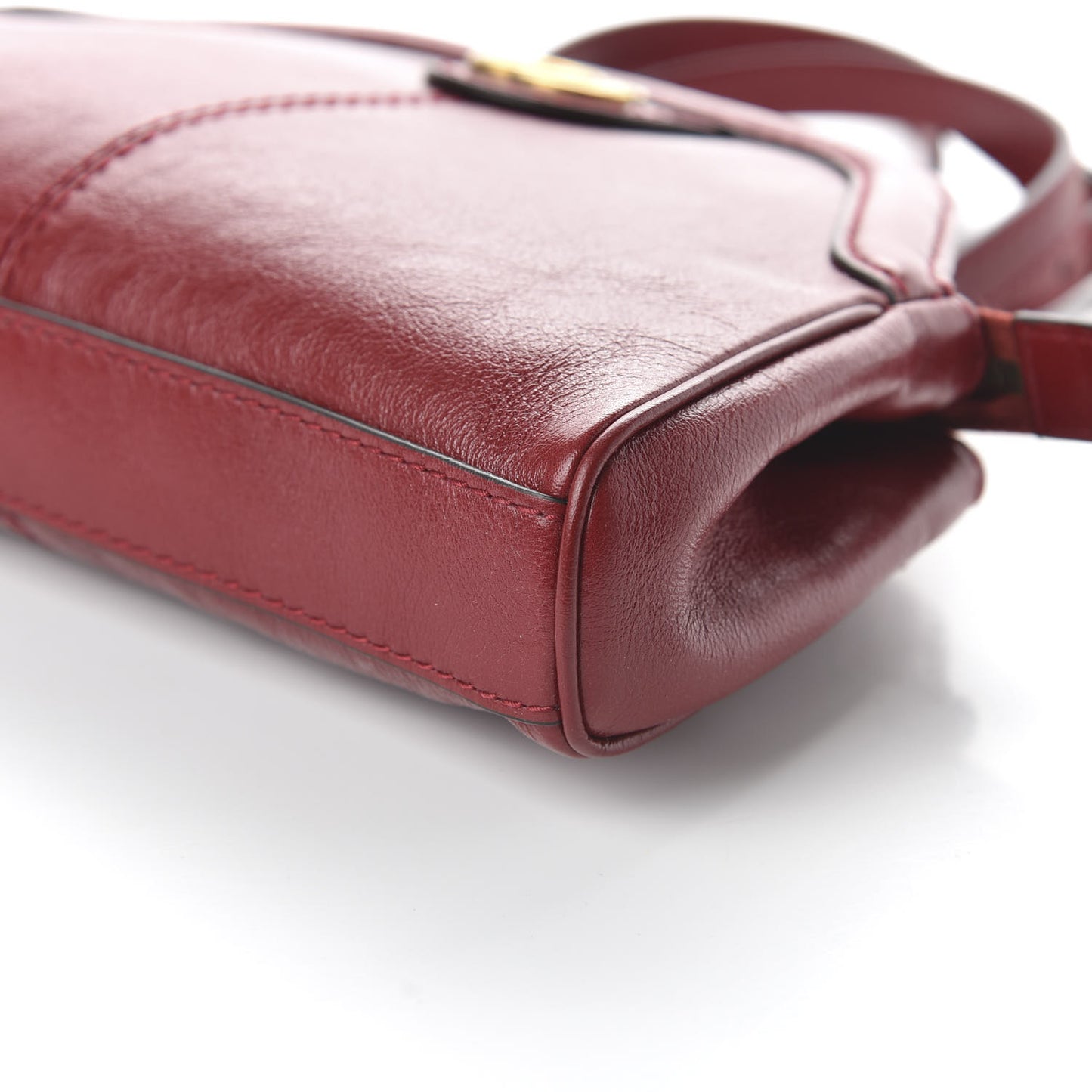 Piuma Lux Calfskin Small Re(Belle) Crossbody Bag Romantic Cerise