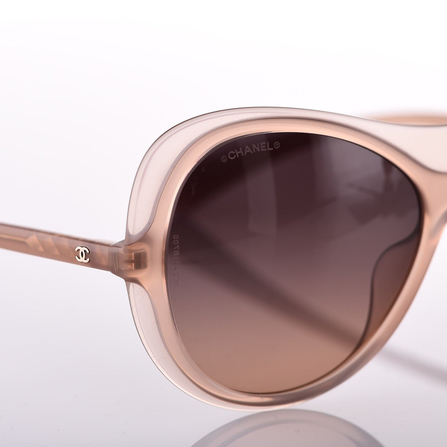 Oval Sunglasses 5389-A Light Brown