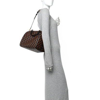Louis Vuitton Damier Ebene Speedy Bandouliere 30 2 of 10