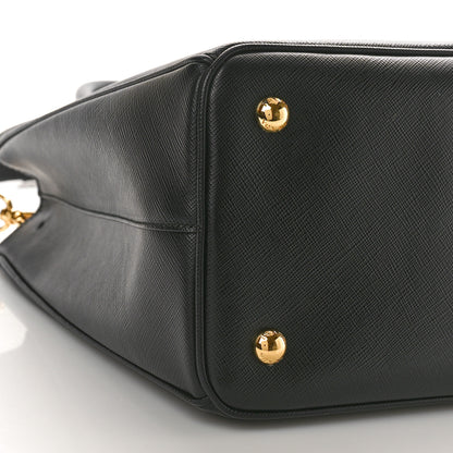 Prada Saffiano Lux Medium Tote Black 8 of 9