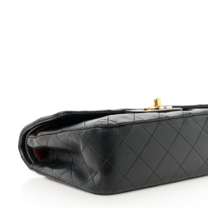 Chanel Lambskin Quilted Small Double Flap Black 11 of 12