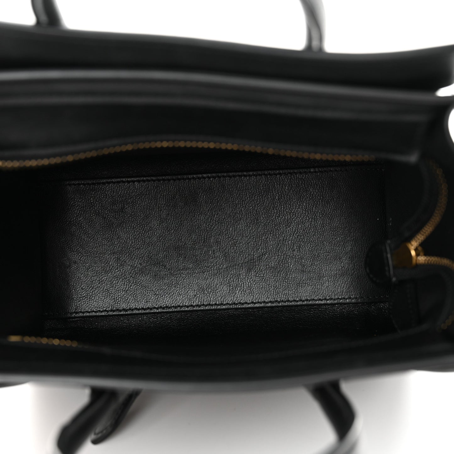 Smooth Calfskin Nano Luggage Black