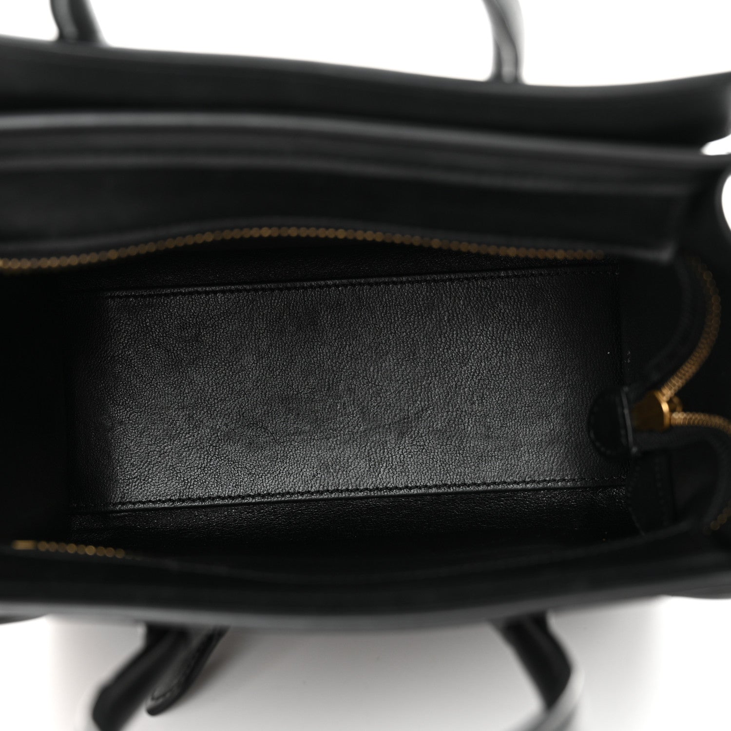 Celine Smooth Calfskin Nano Luggage Black 5 of 16
