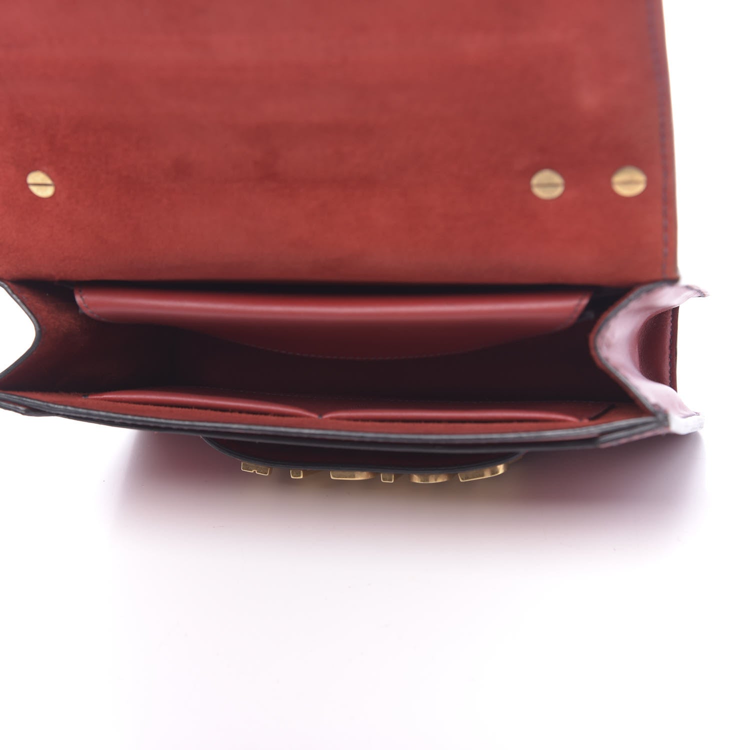 Christian Dior Calfskin J'Adior Chain Flap Bag Red 5 of 11