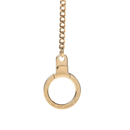 Louis Vuitton Metal Pochette Extender Key Ring Chain Gold 3 of 5