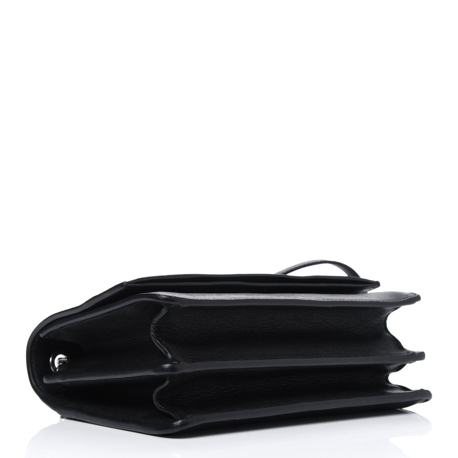 Saint Laurent Calfskin Small Monogram Sunset Black 6 of 18