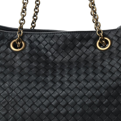 Bottega Veneta Nappa Intrecciato Large Tote Black 9 of 9