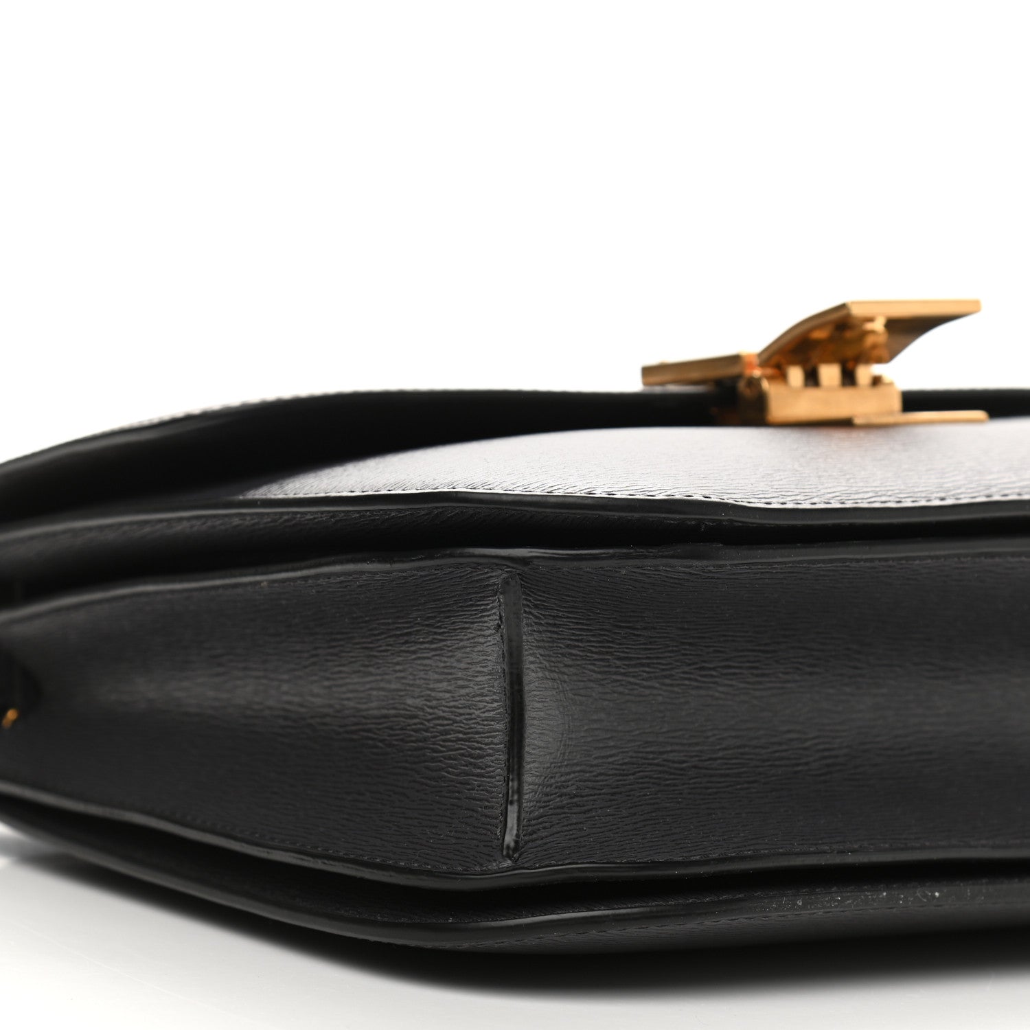 Celine Liege Calfskin Medium Classic Box Flap Bag Liquorice 9 of 12