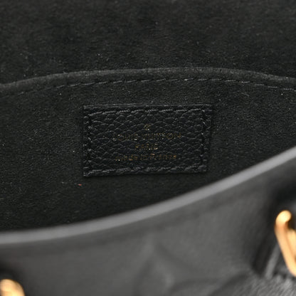 Louis Vuitton Empreinte Monogram Giant Petit Sac Plat Black 6 of 10