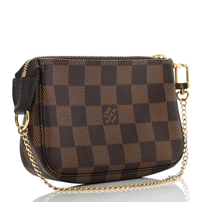 Louis Vuitton Damier Ebene Mini Pochette Accessories 3 of 7