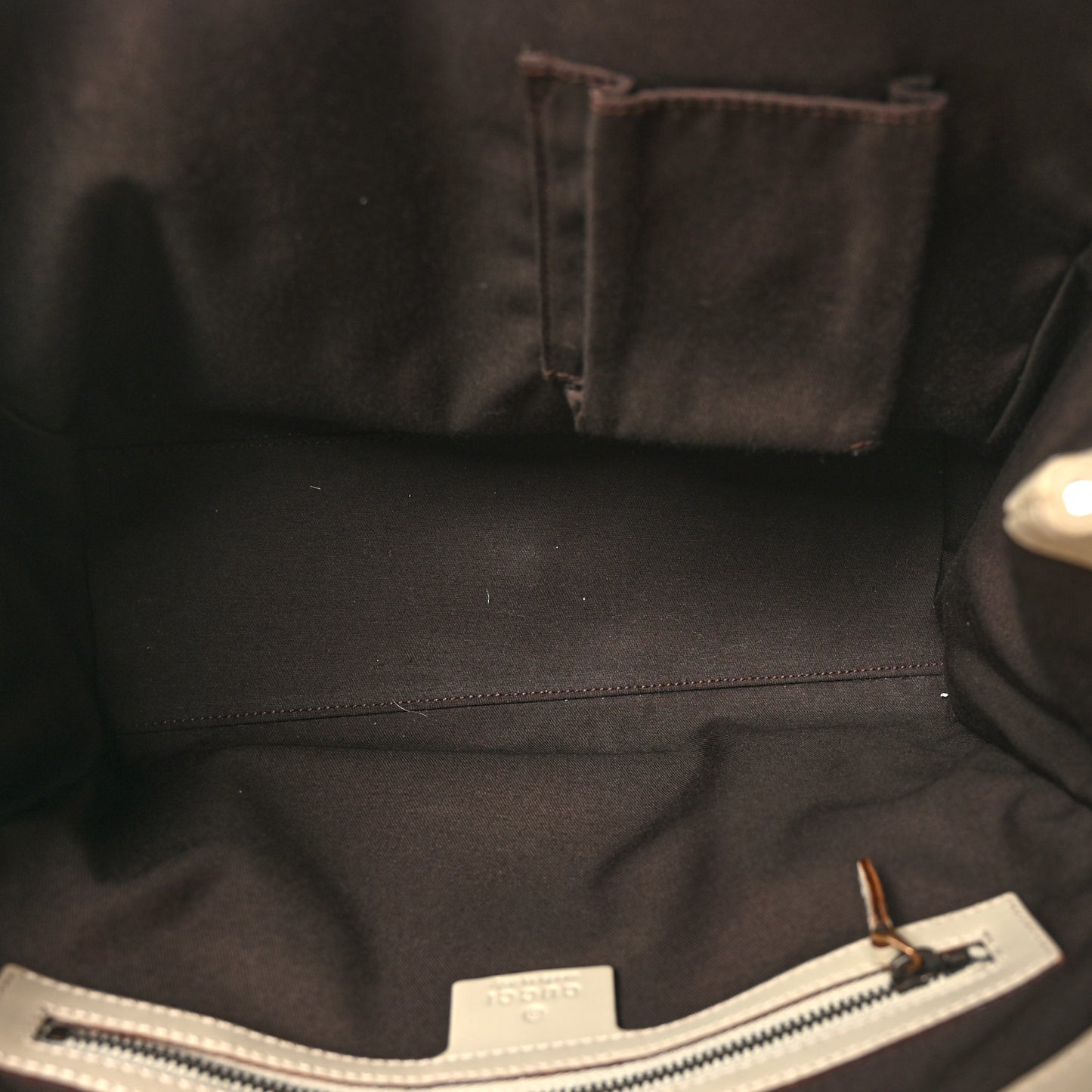 Calfskin GG Monogram Tote Off White