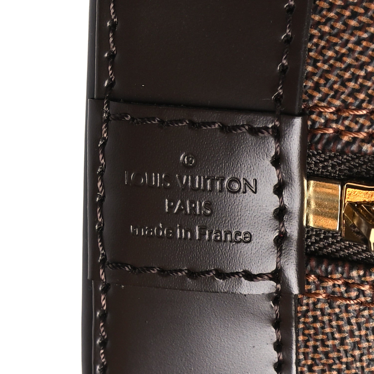 Louis Vuitton Damier Ebene Alma BB 6 of 10