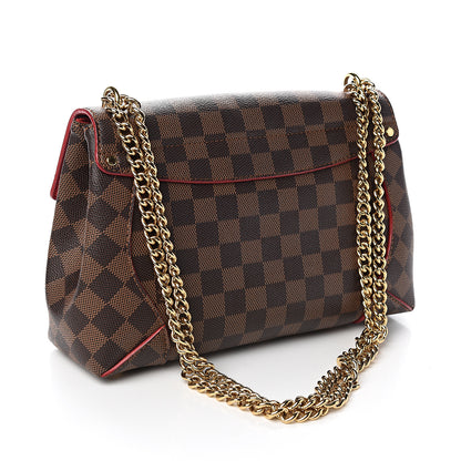 Louis Vuitton Damier Ebene Caissa Clutch Cherry 2 of 8