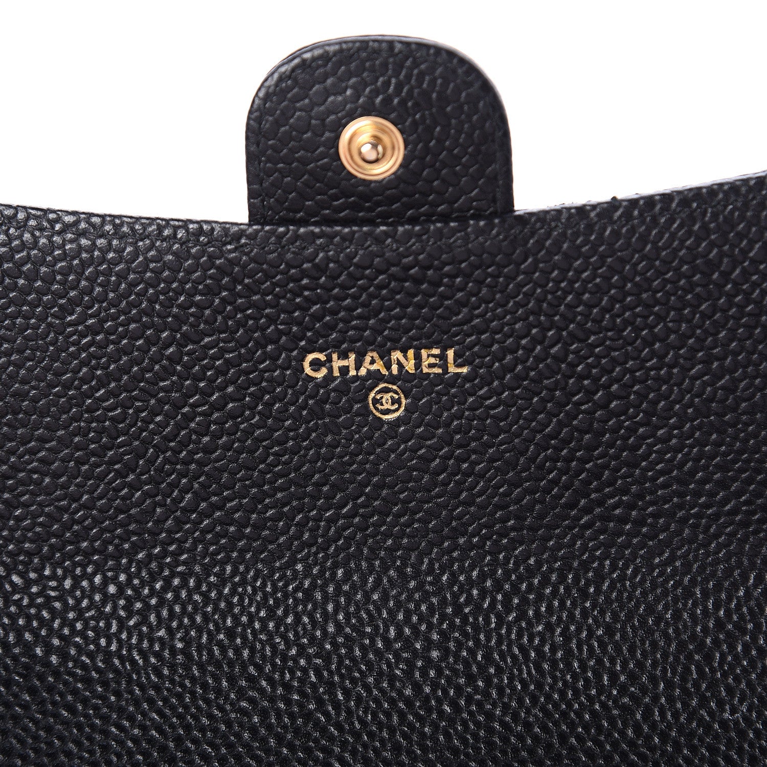 Chanel Caviar Quilted Large Flap Wallet Black 5 of 7