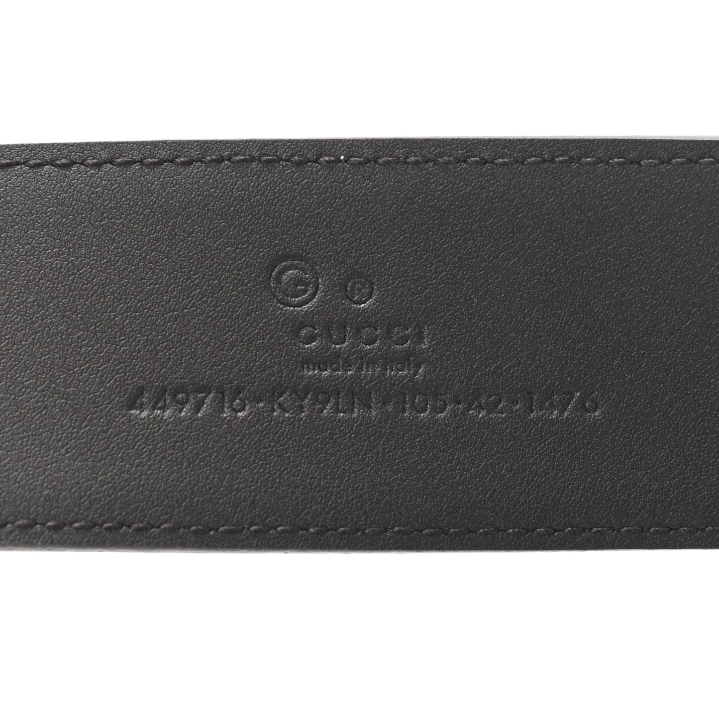 Monogram Dollar Calfskin 40mm Belt 105 42 Beige Ebony Testa di Moro