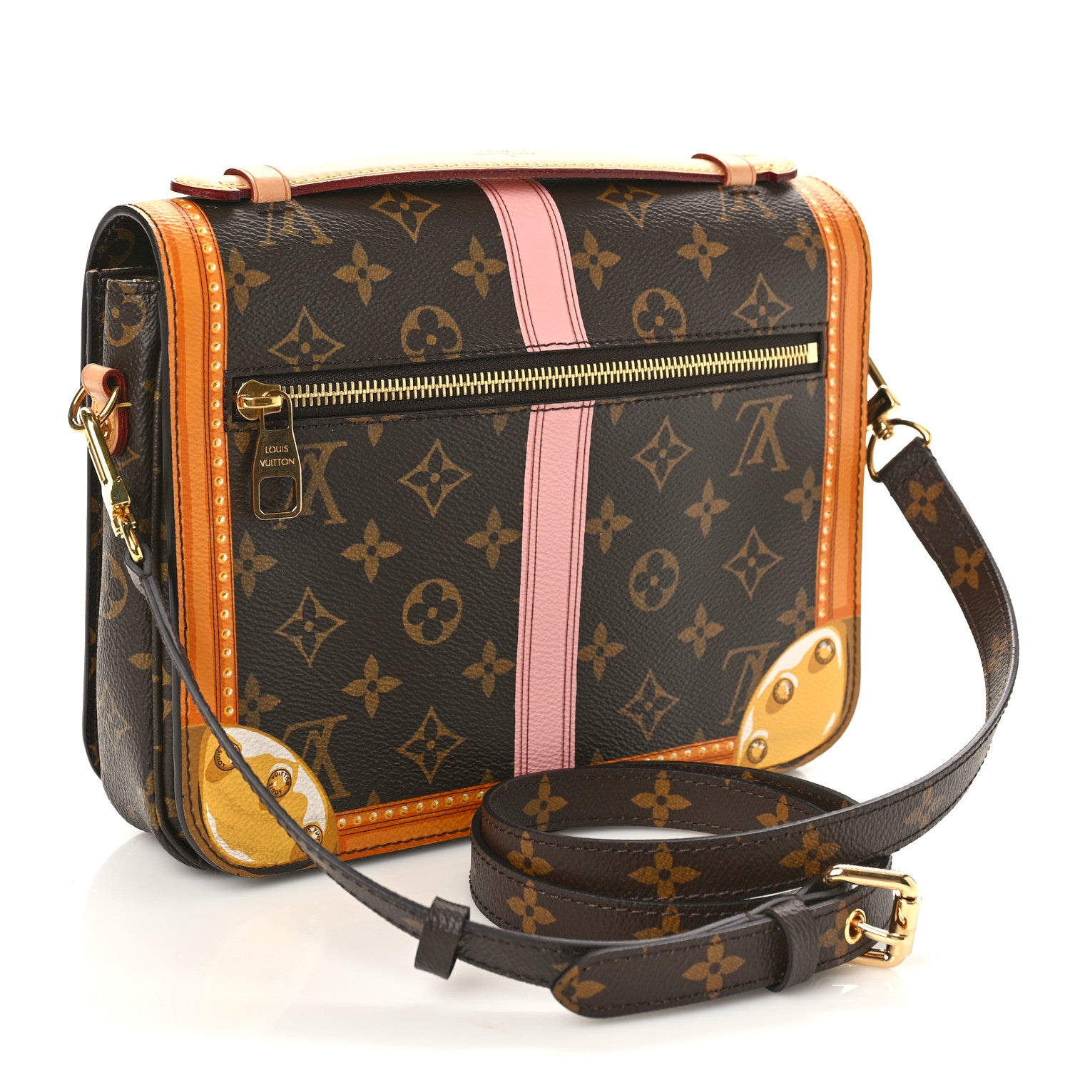 Louis Vuitton Monogram Summer Trunks Pochette Metis 3 of 8