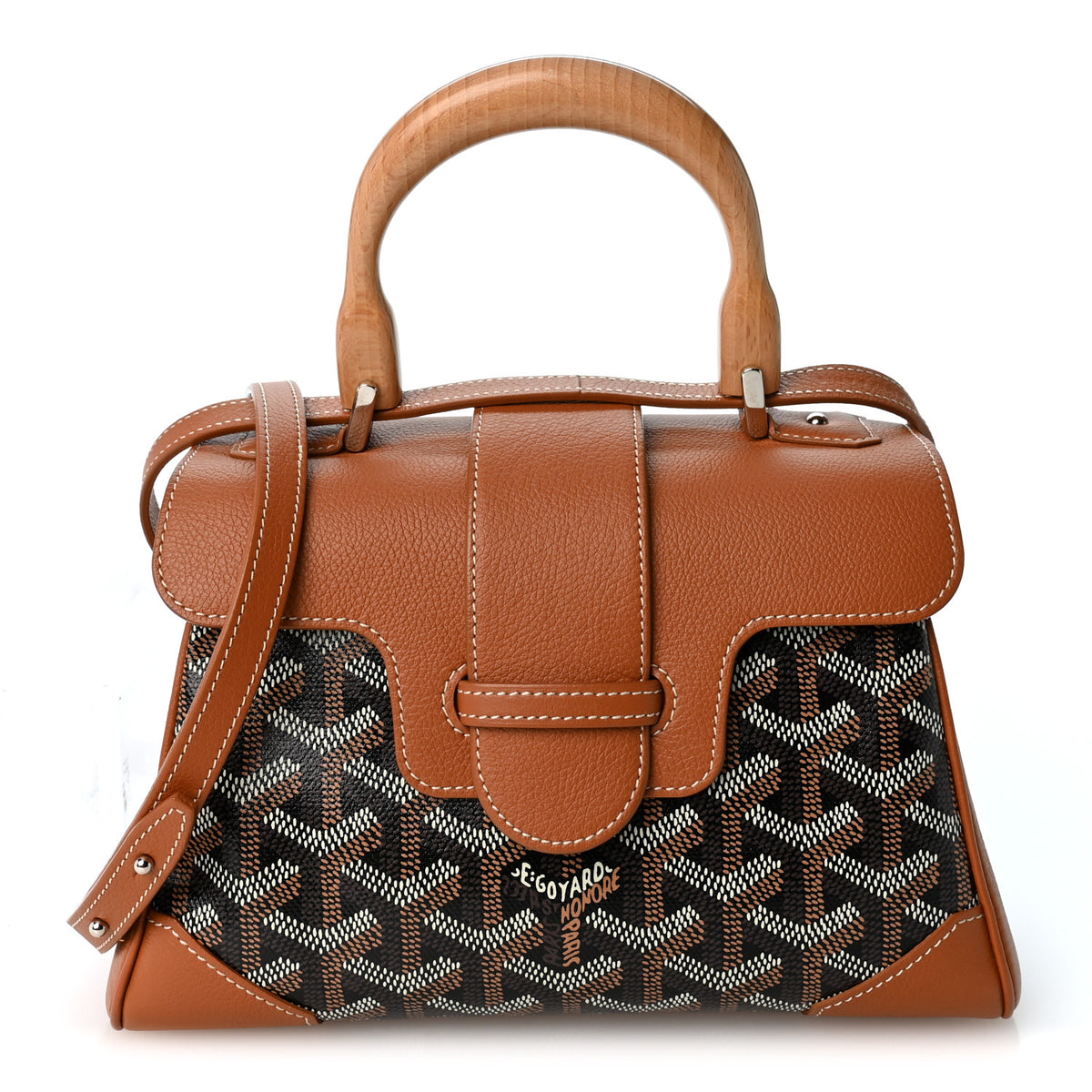 Goyard Goyardine Mini Saigon Black Gold 1 of 9