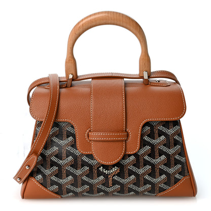 Goyard Goyardine Mini Saigon Black Gold 1 of 9