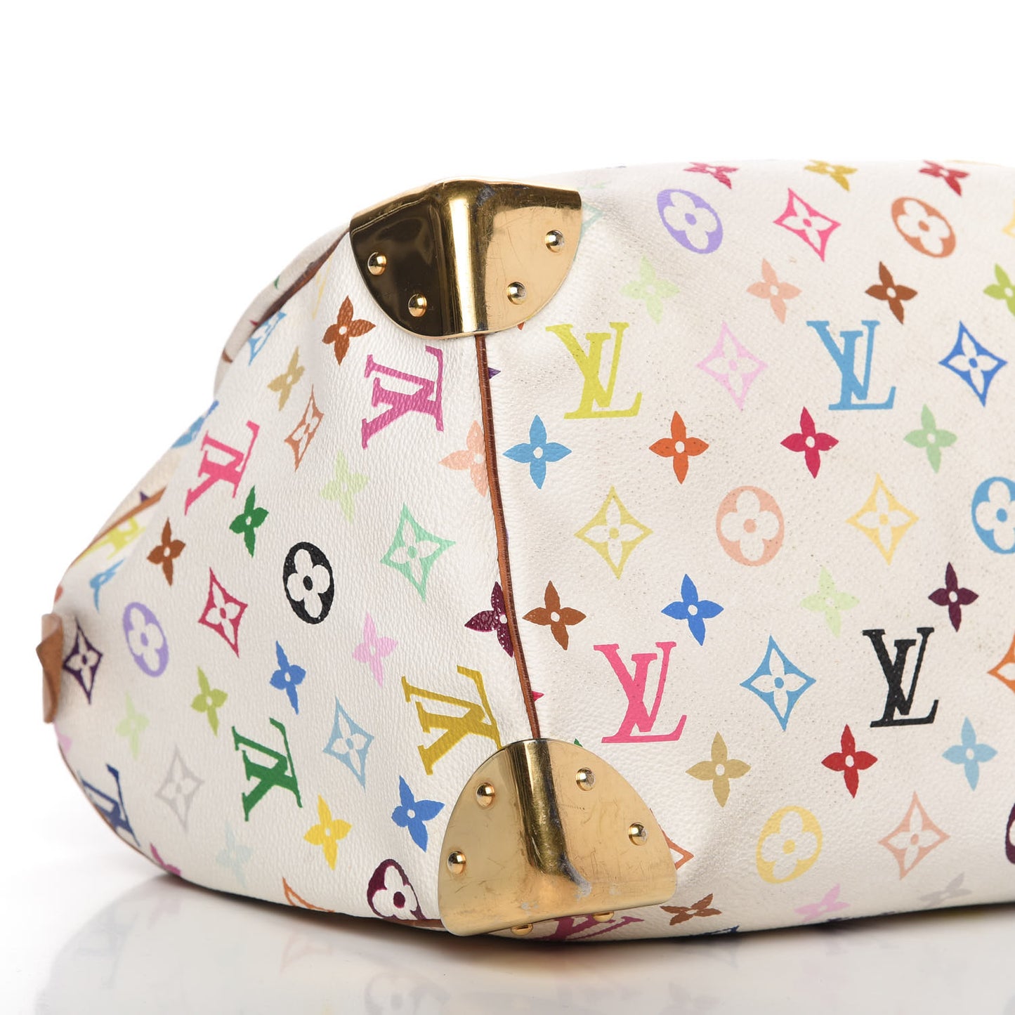 Monogram Multicolor Speedy 30 White