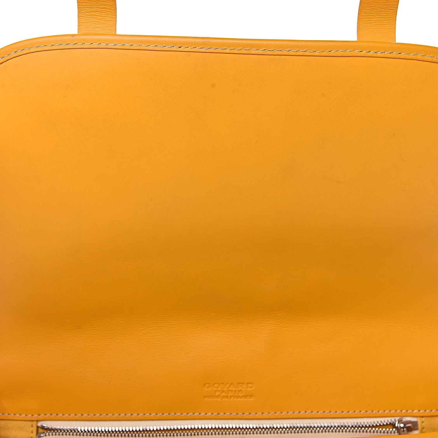 Goyard Goyardine Belvedere MM Messenger Bag Yellow 6 of 21