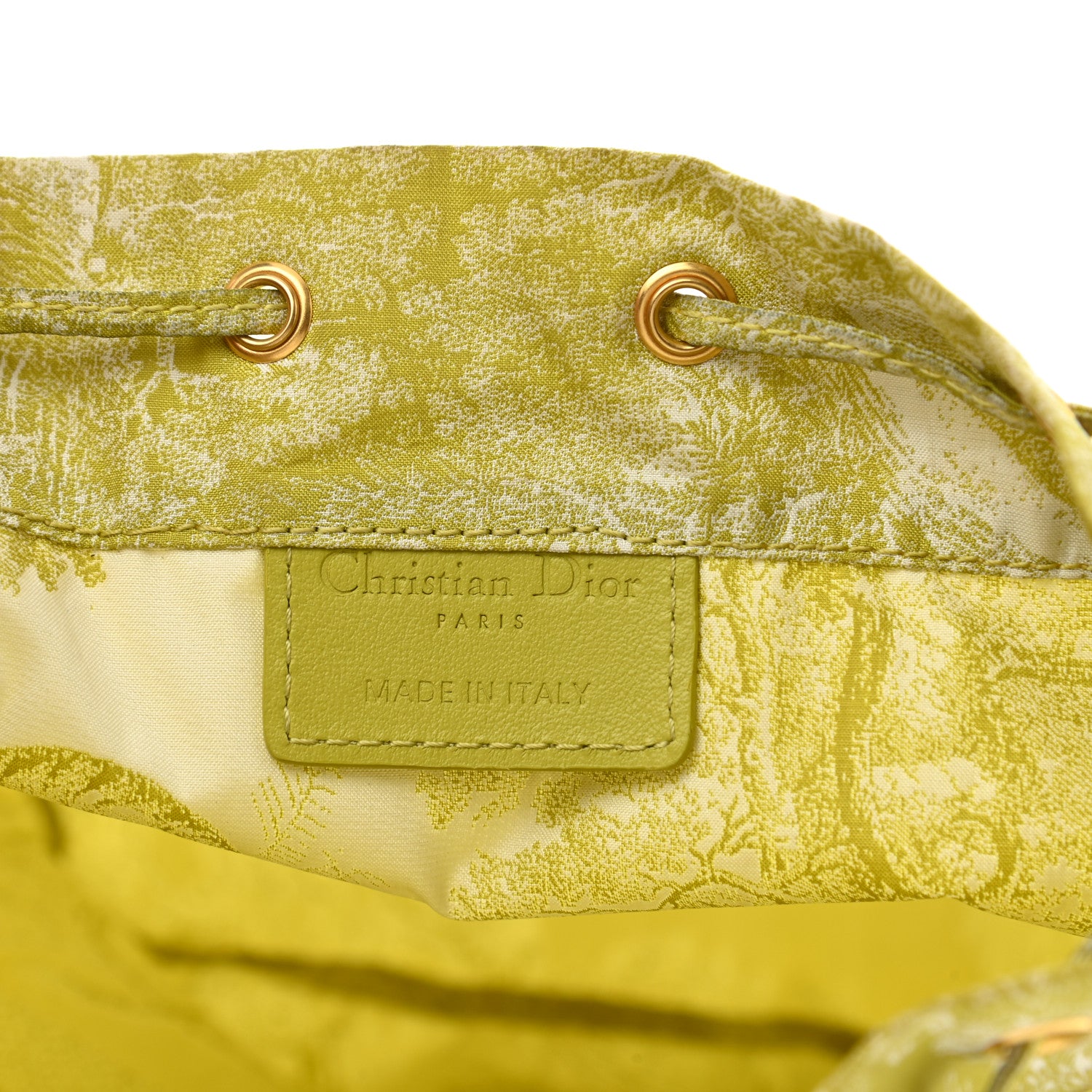 Christian Dior Technical Fabric Embroidered Toile De Jouy Sauvage DiorTravel Pouch 6 of 11