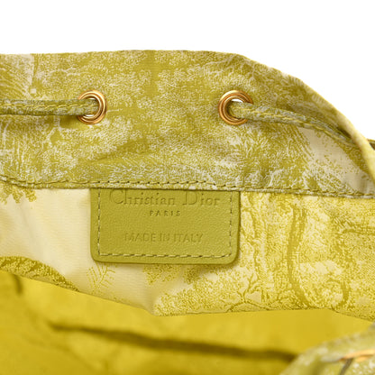 Christian Dior Technical Fabric Embroidered Toile De Jouy Sauvage DiorTravel Pouch 6 of 11