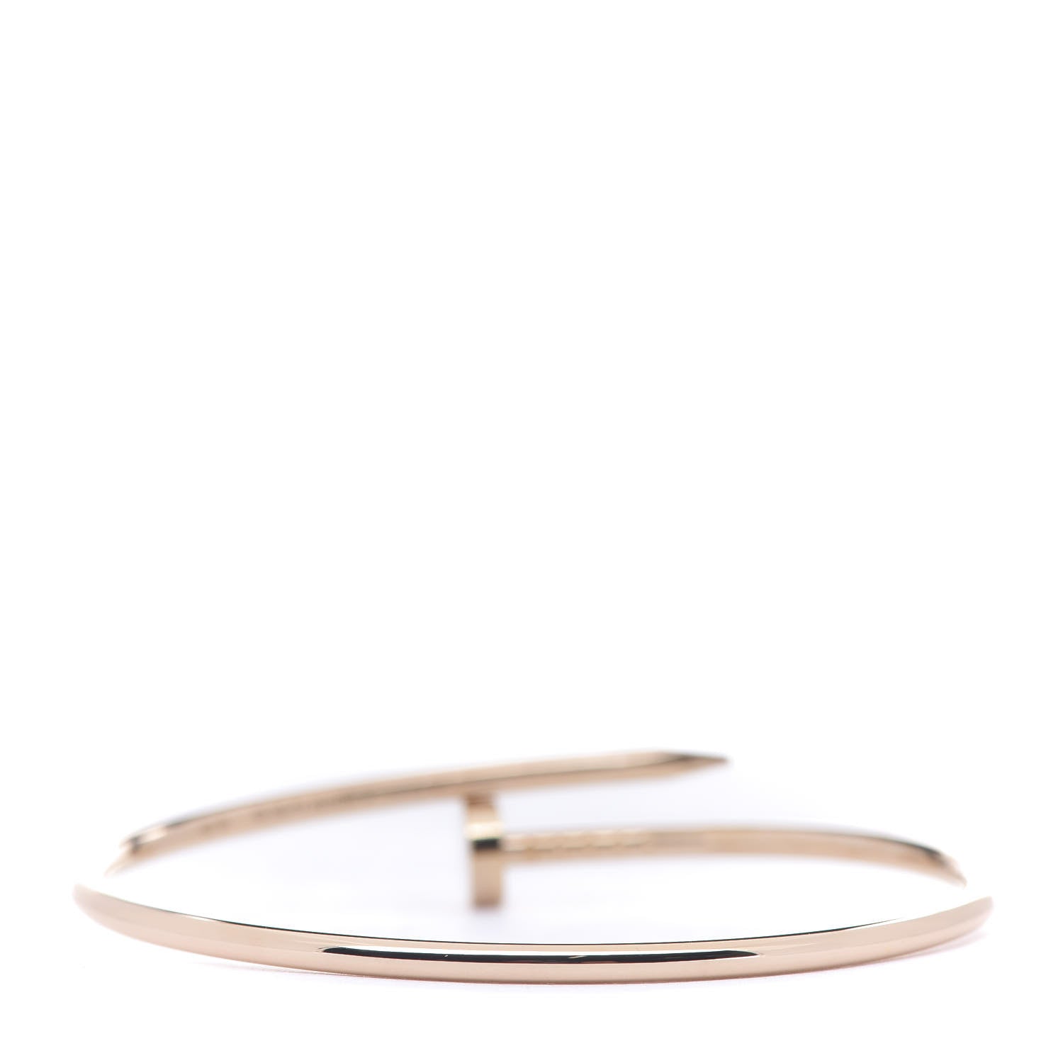 Cartier 18K Pink Gold Small Juste Un Clou Bracelet 16 2 of 4