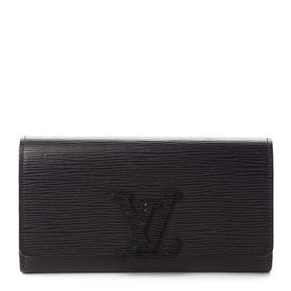 Louis Vuitton Epi Louise Wallet Black 1 of 6