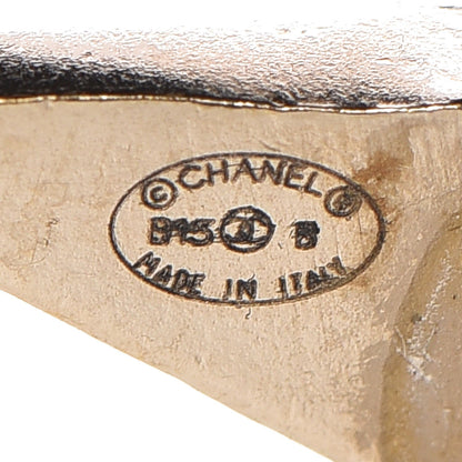 Chanel Swarovski Crystal CC Star Earphone Charms Gold 4 of 6