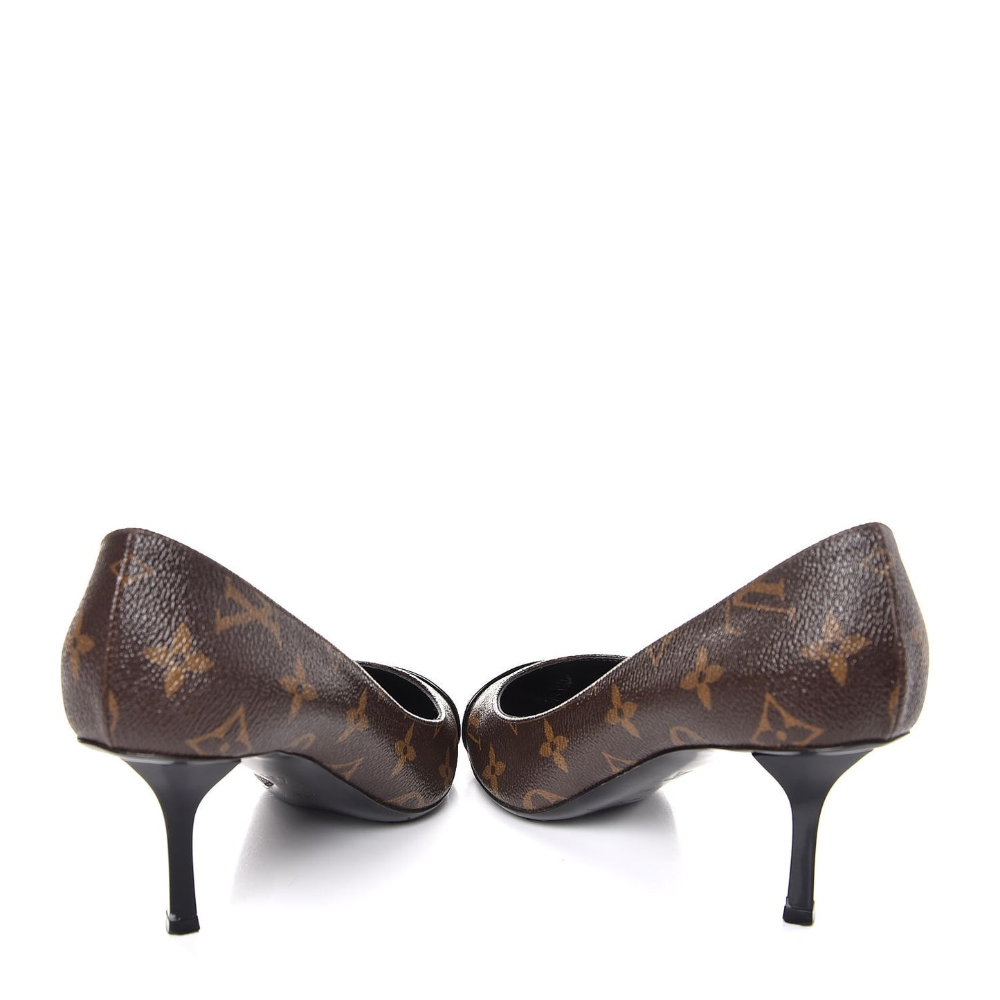 Patent Monogram Fetish Pumps 36