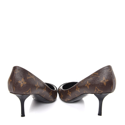 Louis Vuitton Patent Monogram Fetish Pumps 36 6 of 13
