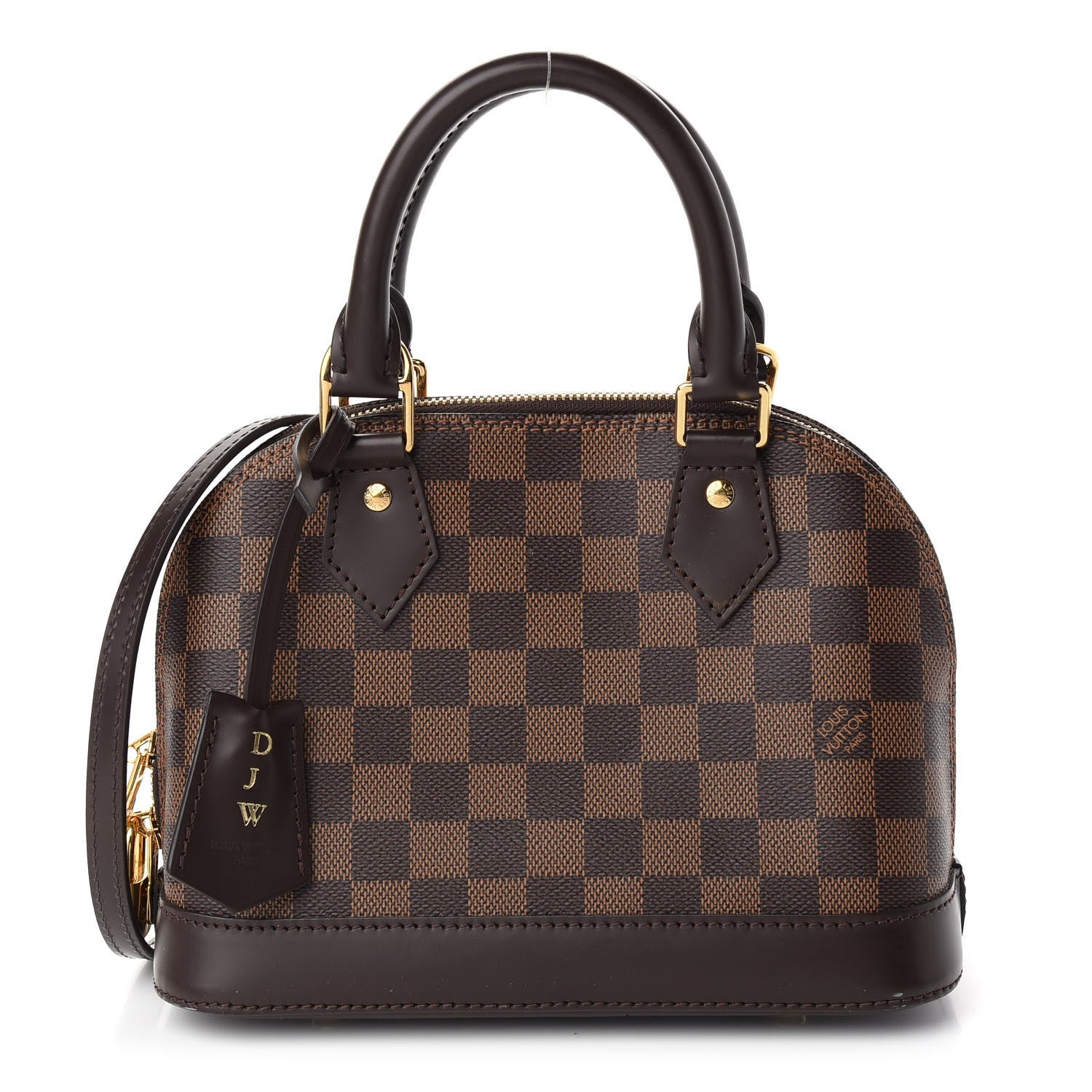 Louis Vuitton Damier Ebene Alma BB 1 of 9