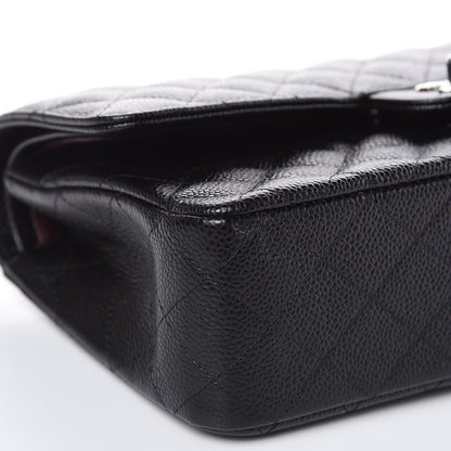 Chanel Caviar Quilted Medium Double Flap Black 8 of 10