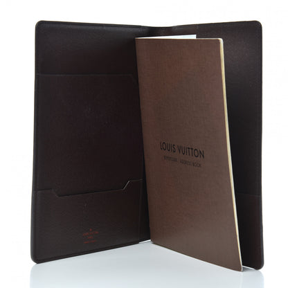 Louis Vuitton Damier Ebene Desk Agenda Cover 5 of 6