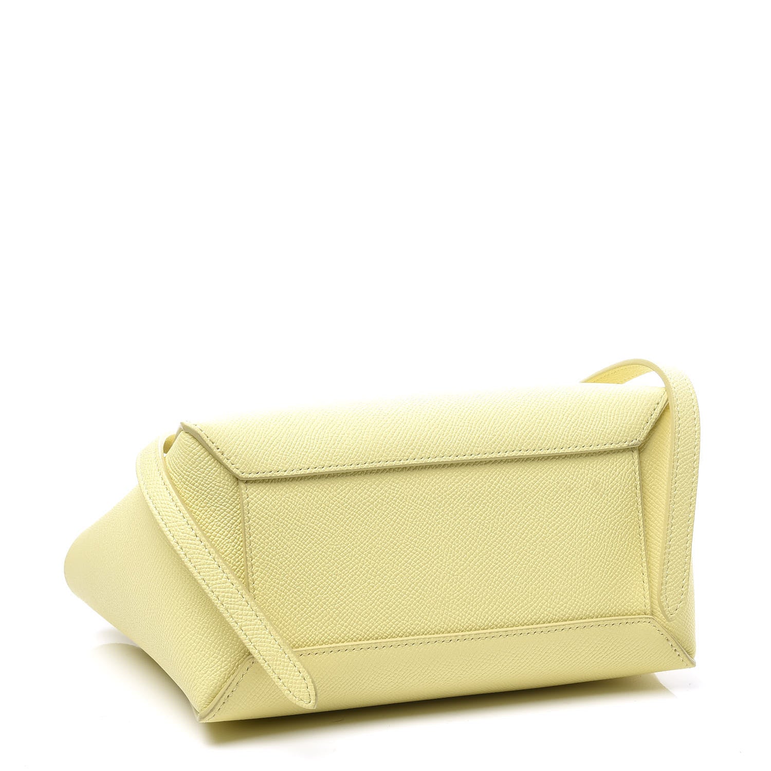 Celine Grained Calfskin Nano Belt Bag Citrus 3 of 9