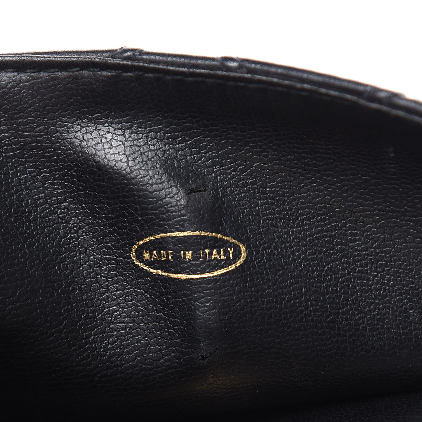 Lambskin Quilted Flap Waist Belt Bag Black