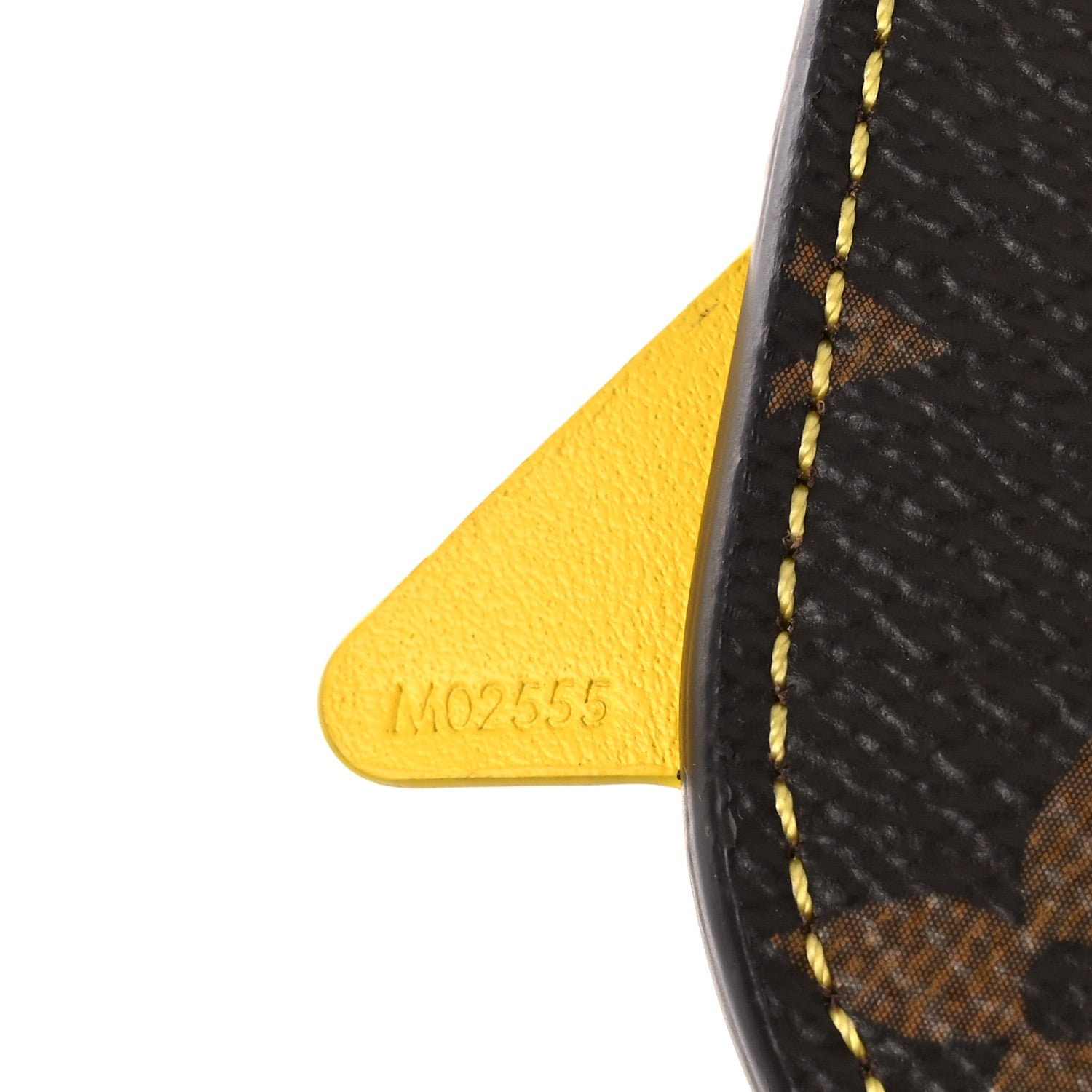 Louis Vuitton Monogram Pulcino Bag Charm Yellow 4 of 4