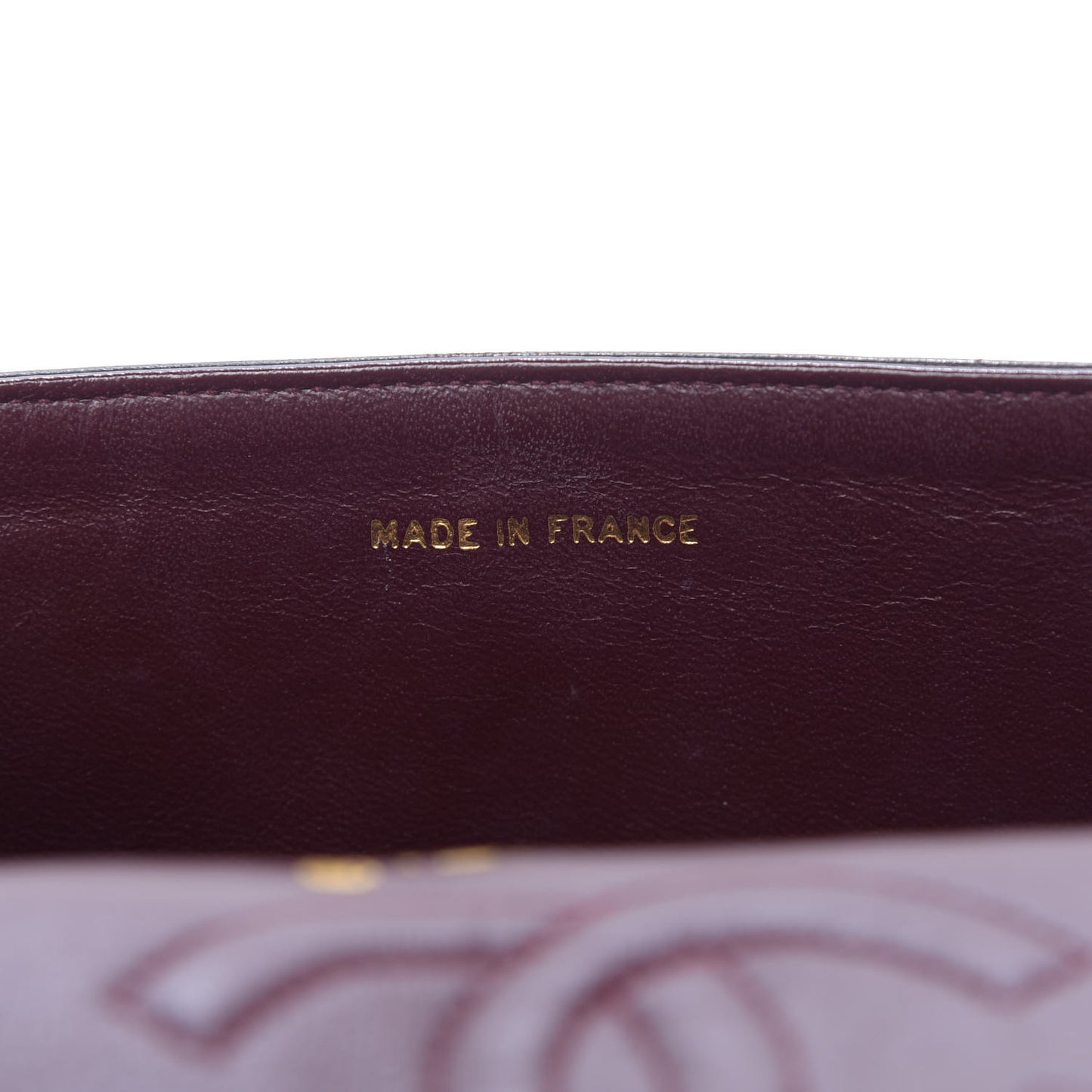 Lambskin Quilted Small Double Flap Black