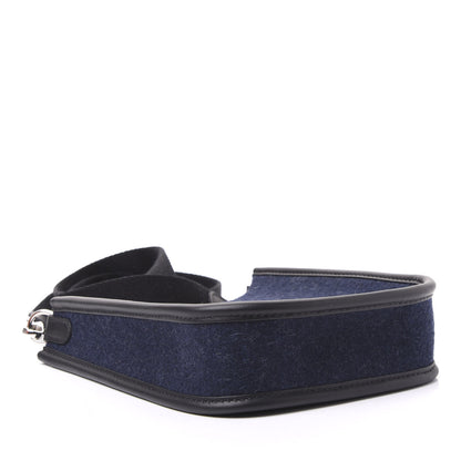 Hermes Feutre Swift Evelyne TPM Bleu Nuit Black 3 of 9