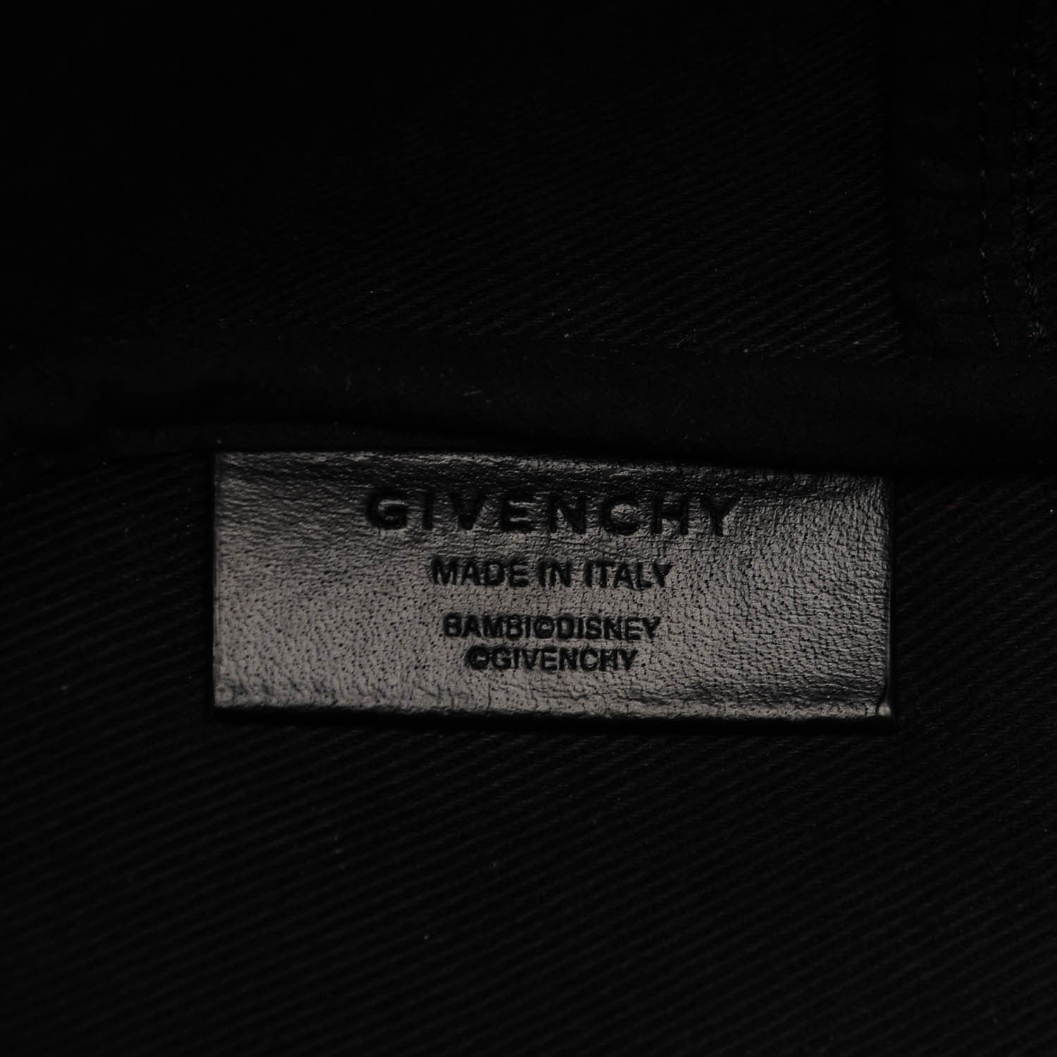Givenchy Textured Coated Canvas Bambi Print Large Antigona Tote Black 7 of 9