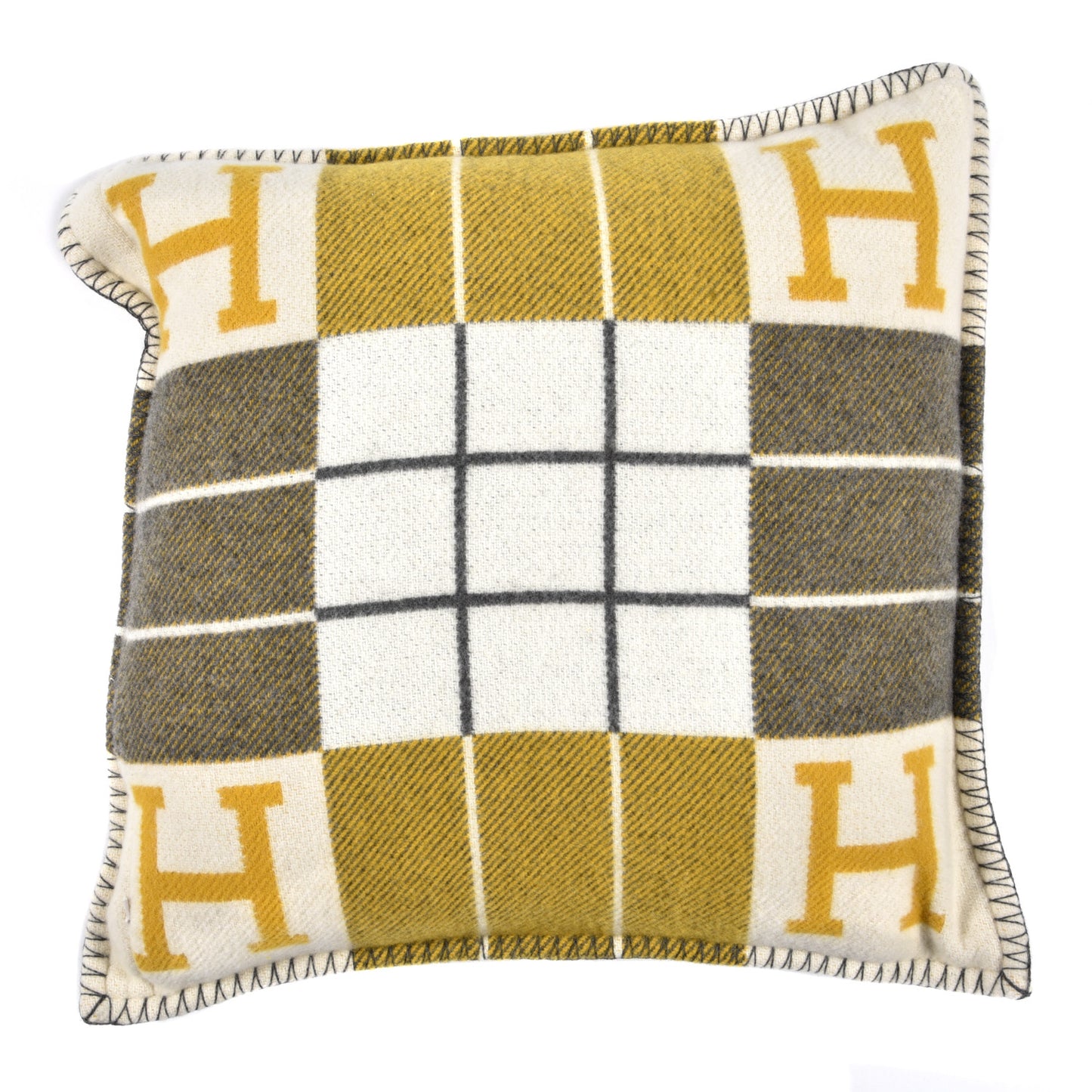 Wool Cashmere Avalon III Pillow PM Gris Soleil