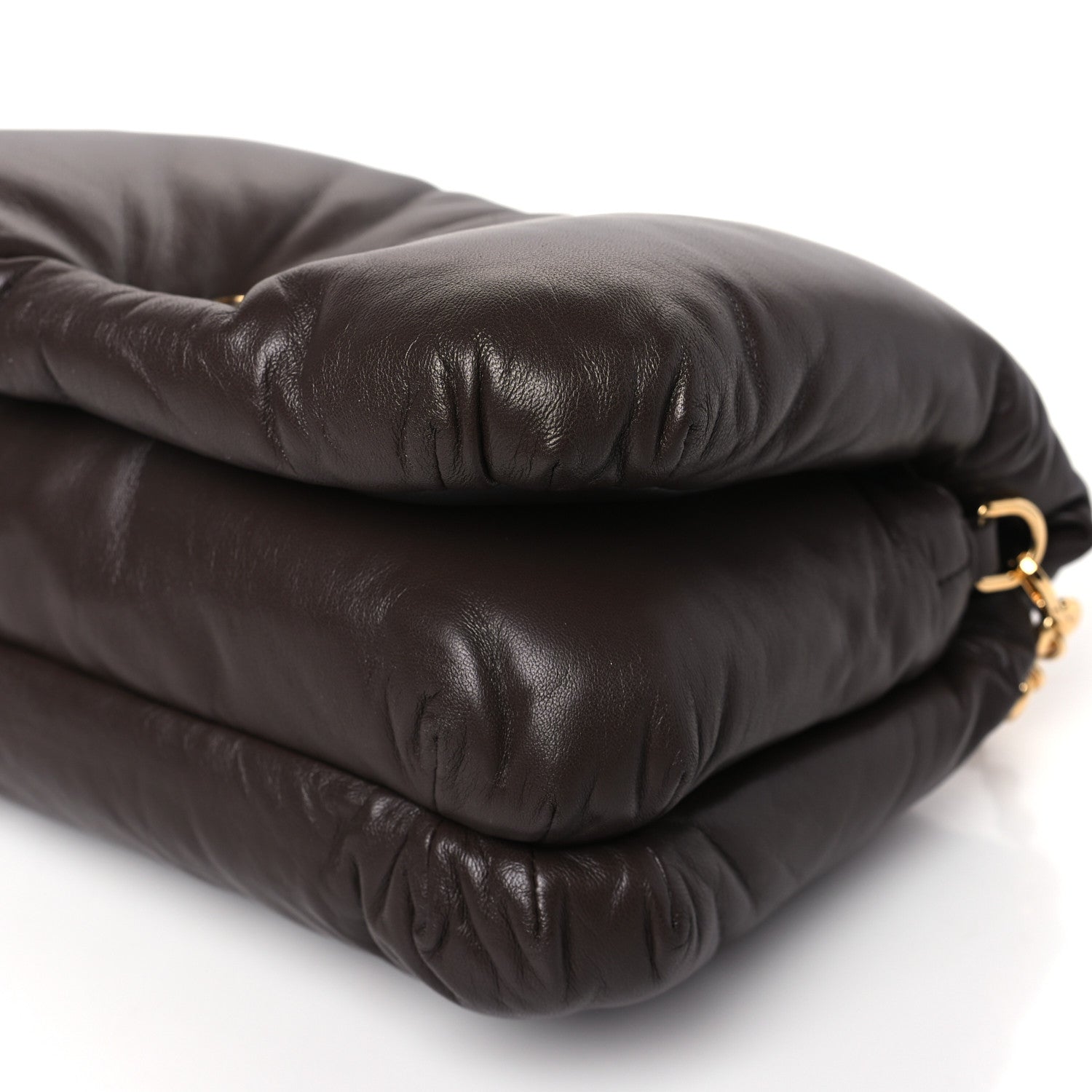 Loewe Lambskin Goya Puffer Bag Dark Chocolate 8 of 8