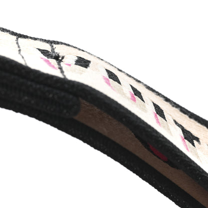 Louis Vuitton Jacquard Speedy Bandouliere 20 Shoulder Strap Black 4 of 4